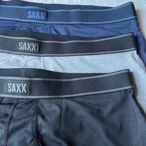 (3)SAXX Ballpark Pouch Daytripper Boxer Brief .